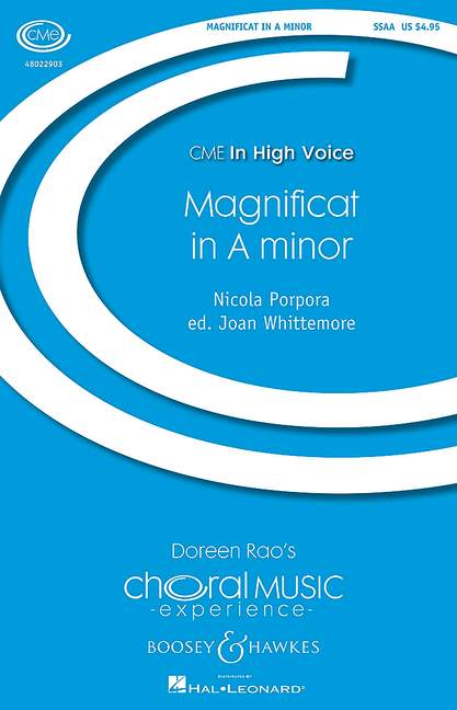 Vorderes Coverbild Magnificat in A minor a-Moll
