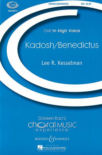 Vorderes Coverbild Kadosh / Benedictus