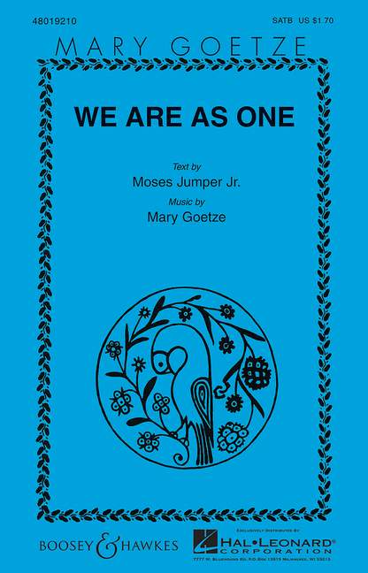 Vorderes Coverbild We are as one