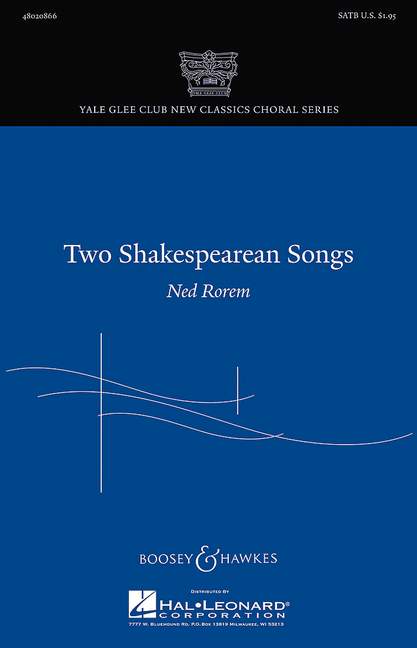 Vorderes Coverbild Two Shakespearean Songs