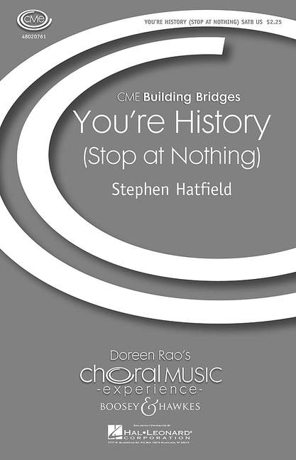 Vorderes Coverbild You're History (Stop at Nothing)