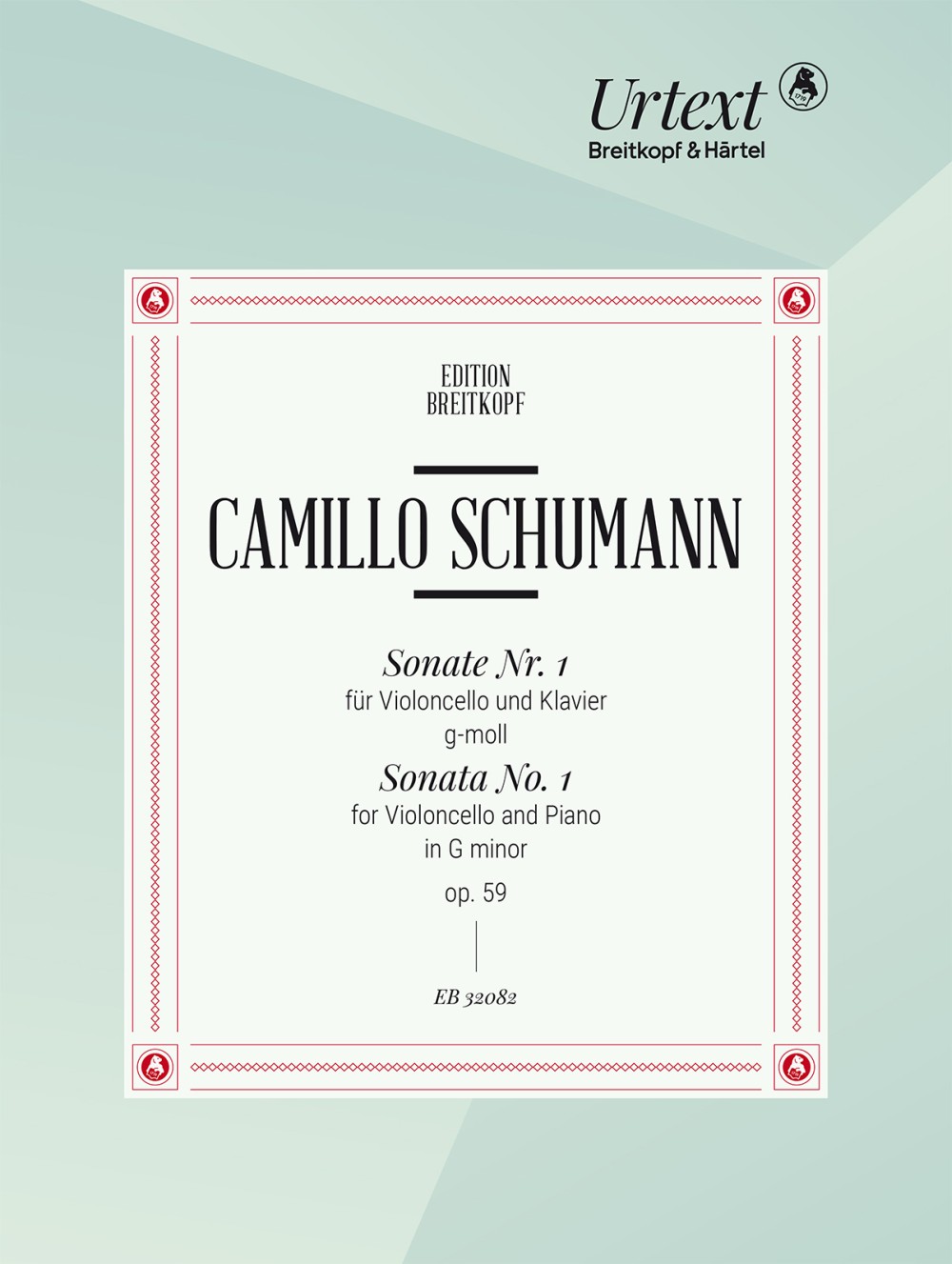 Anderes Coverbild Violoncellosonate Nr. 1 g-moll op. 59