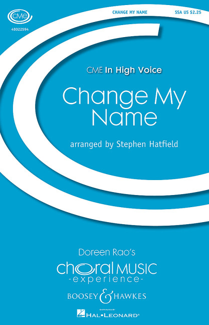 Vorderes Coverbild Change My Name