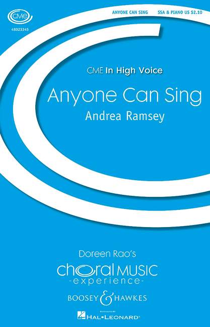 Vorderes Coverbild Anyone Can Sing
