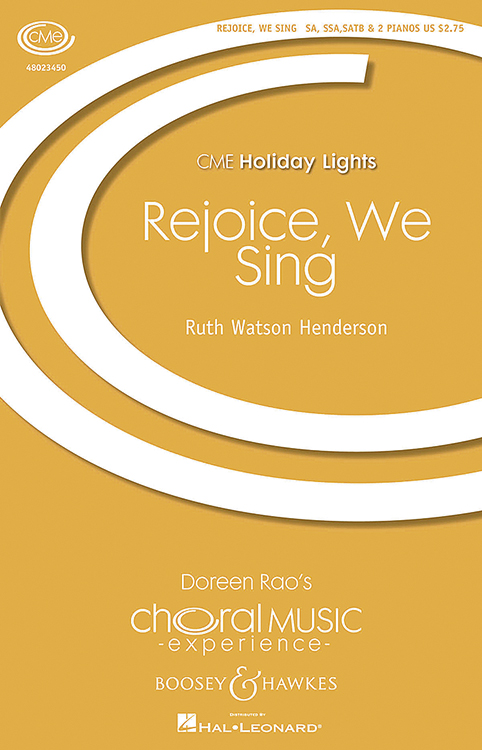Vorderes Coverbild Rejoice, We Sing
