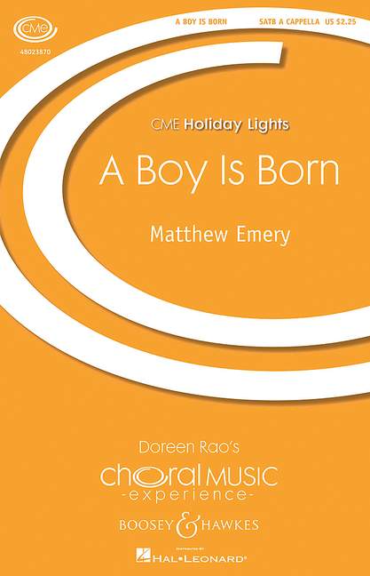 Vorderes Coverbild A Boy Is Born