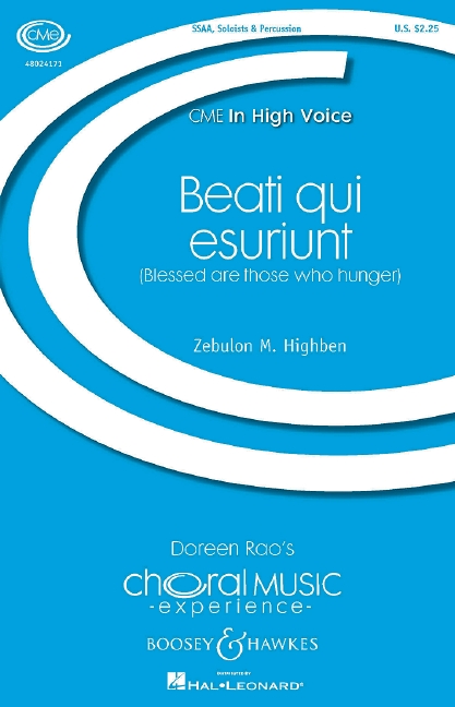 Vorderes Coverbild Beati qui esuriunt