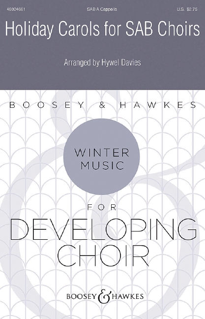 Vorderes Coverbild Holiday Carols for SAB Choirs