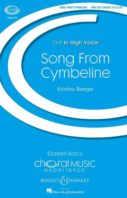 Vorderes Coverbild Song From Cymbeline