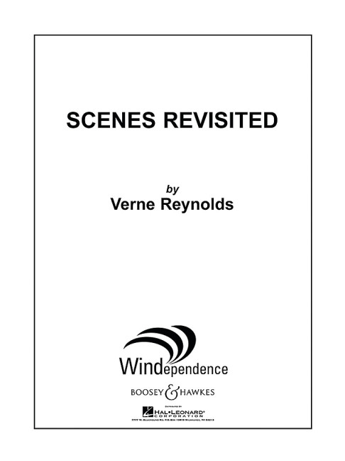 Vorderes Coverbild Scenes Revisted