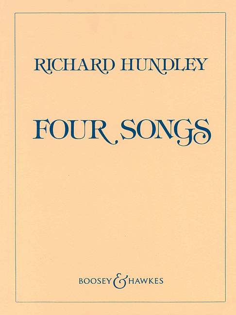 Vorderes Coverbild Four Songs