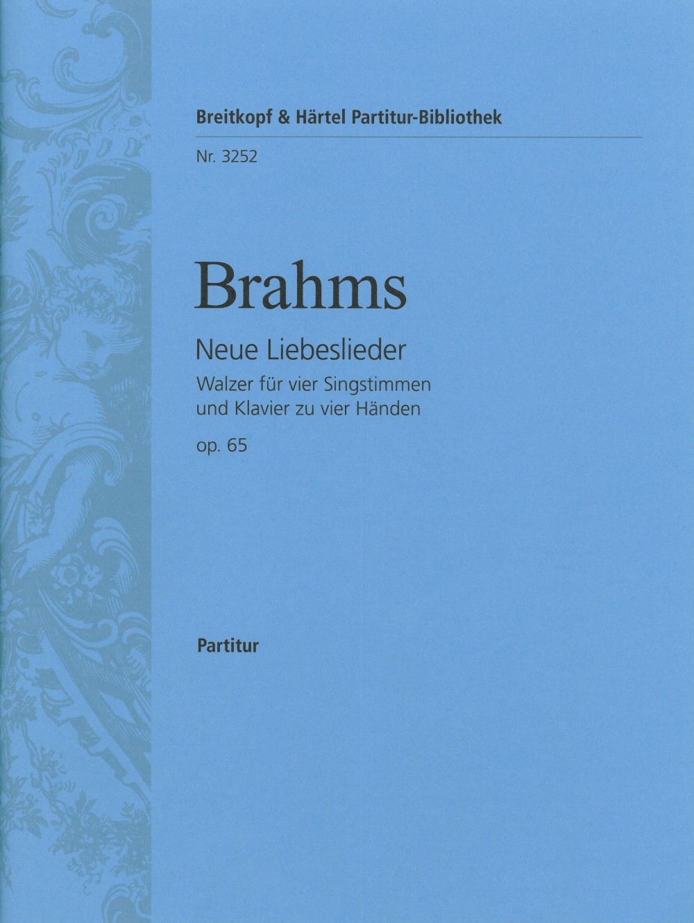 Vorderes Coverbild Neue Liebeslieder-Walzer op. 65