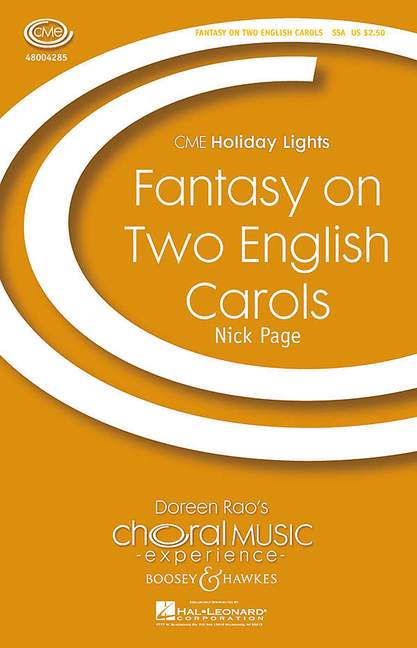 Vorderes Coverbild Fantasy on two English Carols