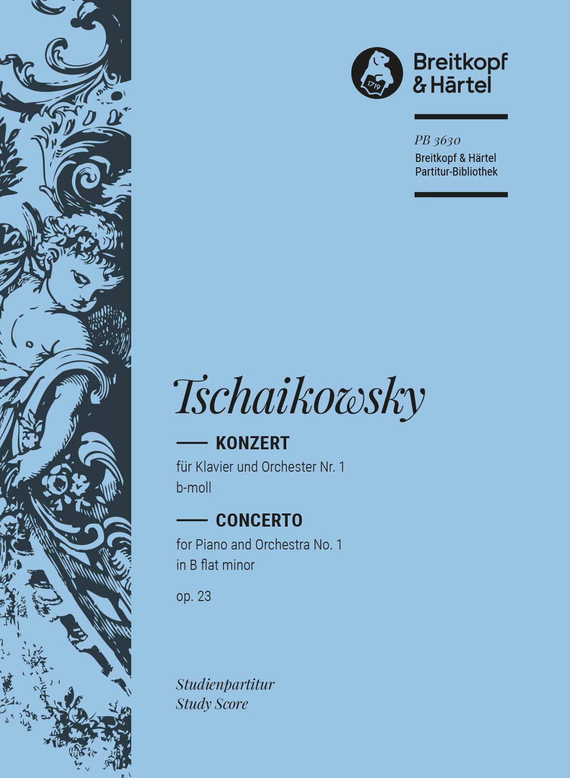 Vorderes Coverbild Konzert für Klavier und Orchester Nr. 1 b-moll op. 23