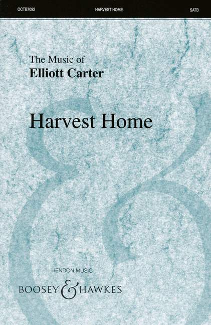 Vorderes Coverbild Harvest Home (1937)