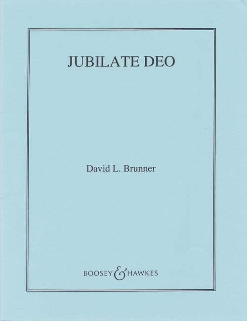 Vorderes Coverbild Jubilate Deo