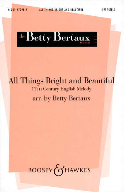 Anderes Coverbild All Things Bright and Beautiful