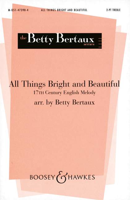 Vorderes Coverbild All Things Bright and Beautiful