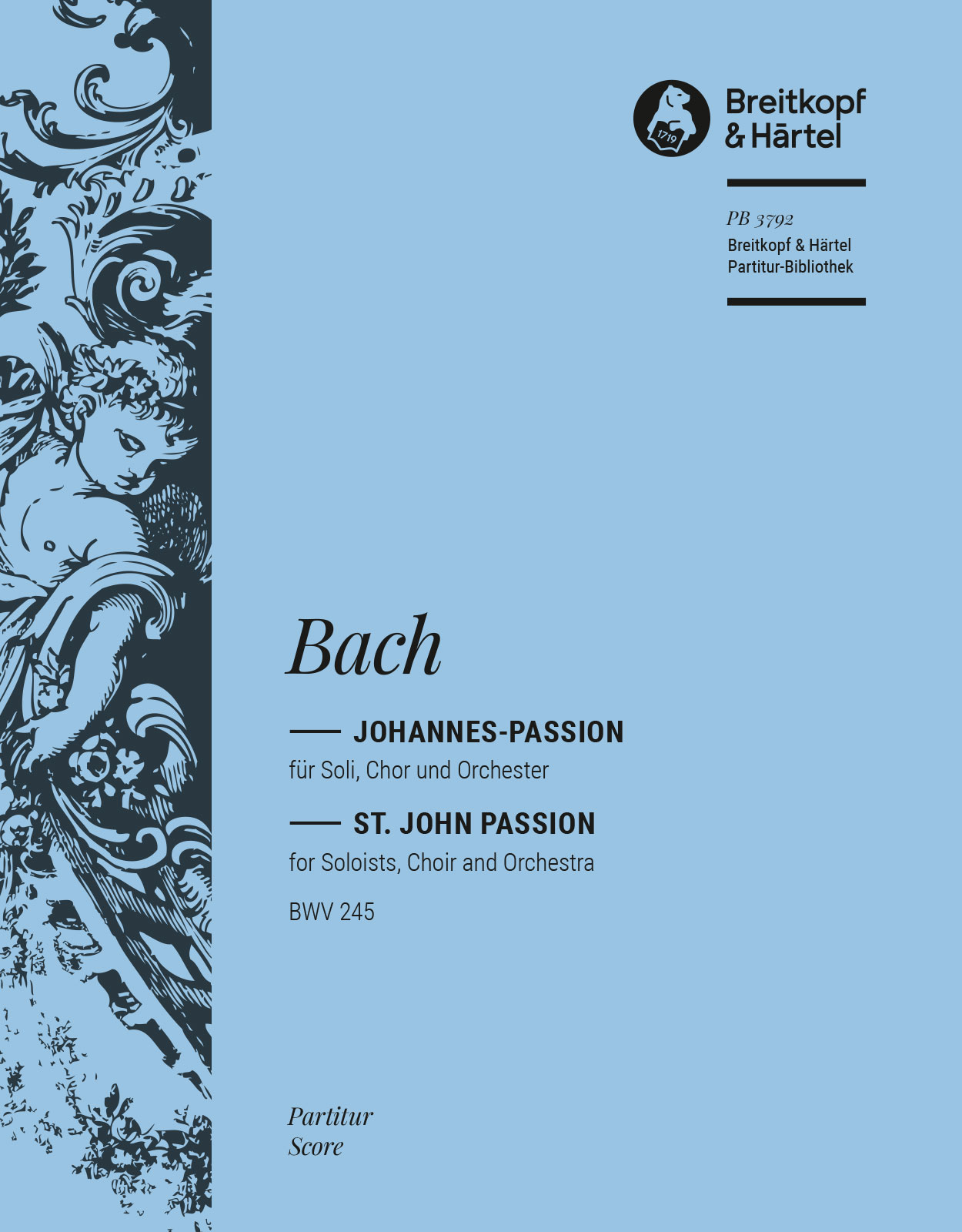 Vorderes Coverbild Johannes-Passion BWV 245