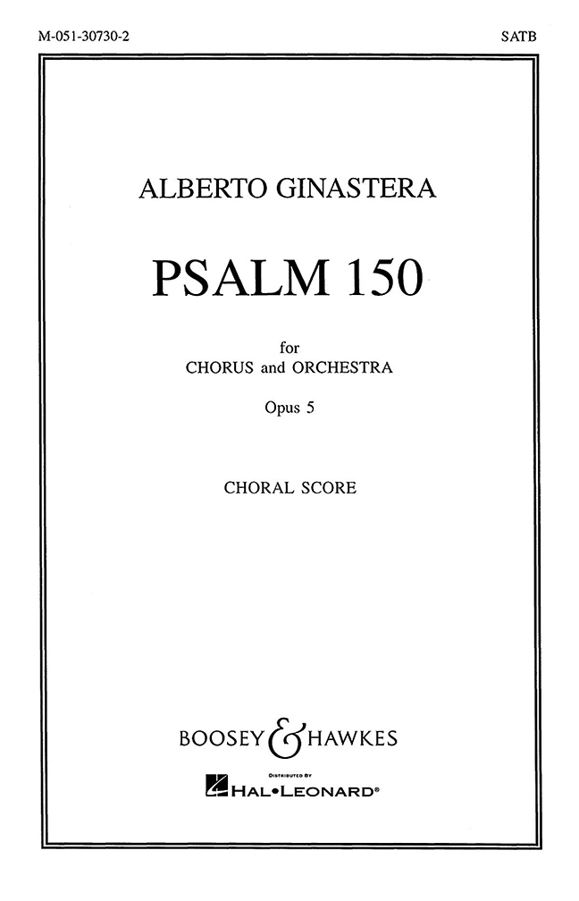 Vorderes Coverbild Psalm 150 op. 5 (1938)