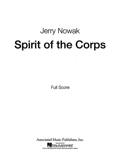 Vorderes Coverbild Spirits of the Corps