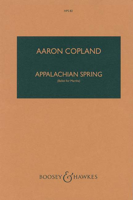 Vorderes Coverbild Appalachian Spring (1943 - 1944)