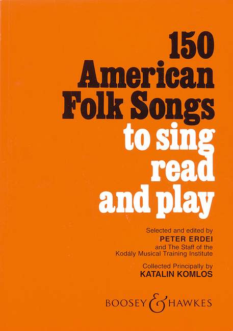 Vorderes Coverbild 150 American Folk Songs