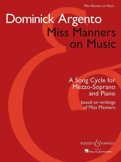 Vorderes Coverbild Miss Manners on Music