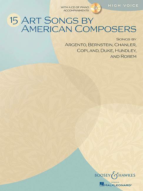 Vorderes Coverbild 15 Art Songs by American Composers