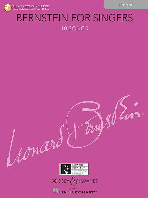 Vorderes Coverbild Bernstein for Singers