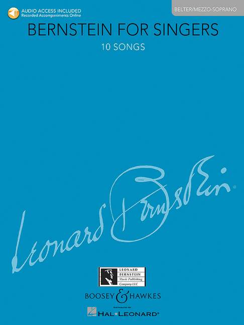 Vorderes Coverbild Bernstein for Singers