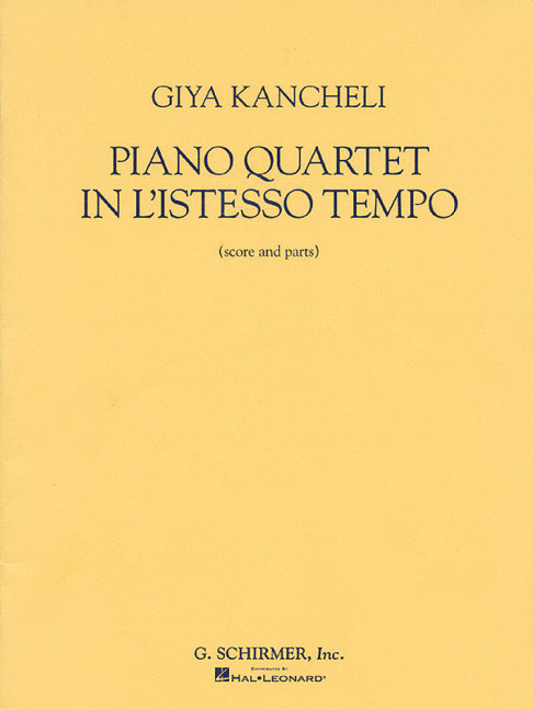 Vorderes Coverbild In l'istesso tempo