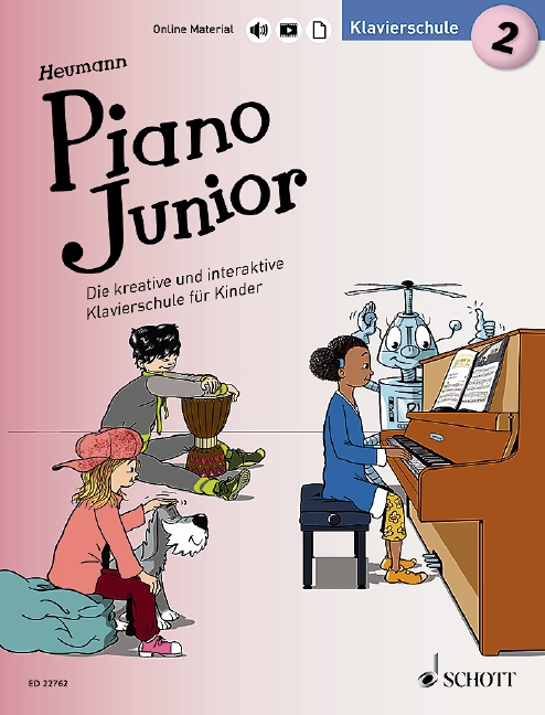 Vorderes Coverbild Piano Junior: Klavierschule 2