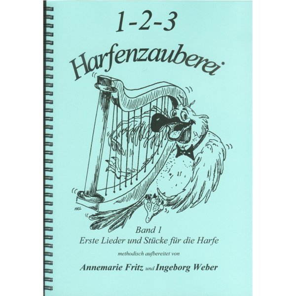 Vorderes Coverbild 1-2-3 Harfenzauberei Band 1