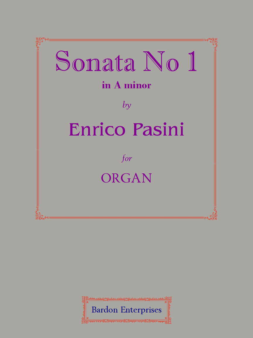 Anderes Coverbild Sonata No 1 in A minor