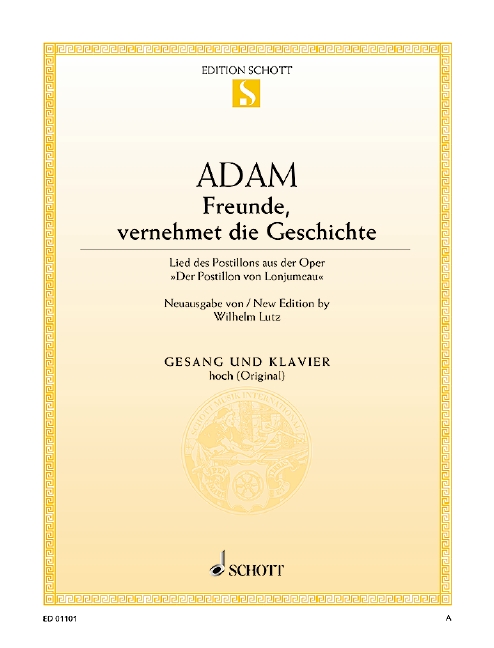 Vorderes Coverbild Der Postillon von Lonjumeau