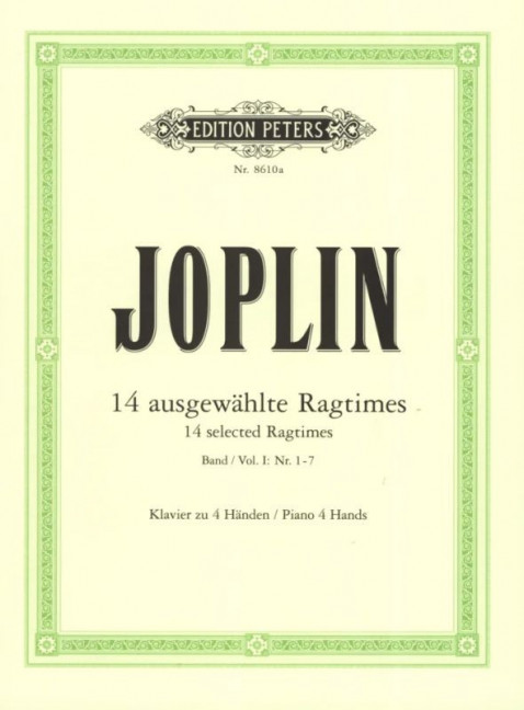 Anderes Coverbild 14 ausgewählte Ragtimes 1
