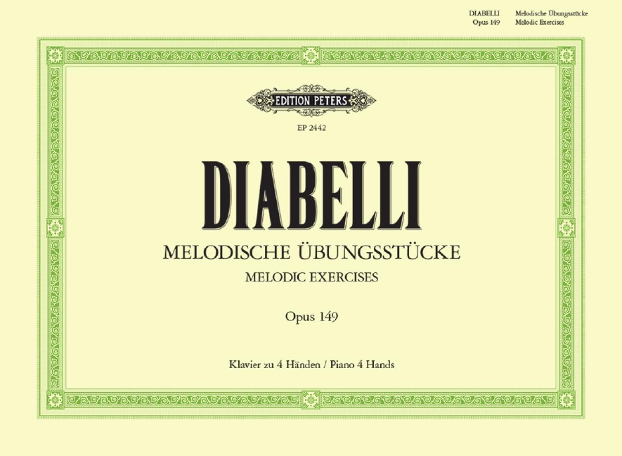 Anderes Coverbild Melodische Übungsstücke op 149