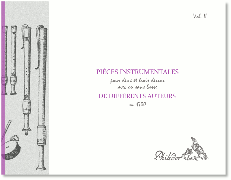 Anderes Coverbild Recueil de pièces instrumentales de différents auteurs 1 (ca. 1700)