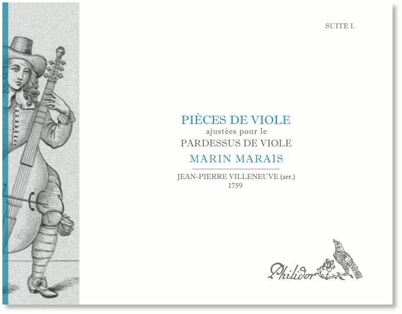 Anderes Coverbild Pièces de viole ajustées pour le pardessus de viole / Suite I (1759)