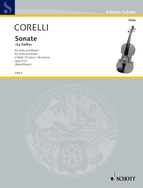 Vorderes Coverbild Sonate d-Moll op. 5/12