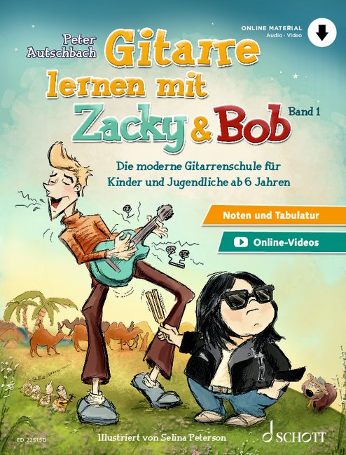 Anderes Coverbild Gitarre lernen mit Zacky & Bob