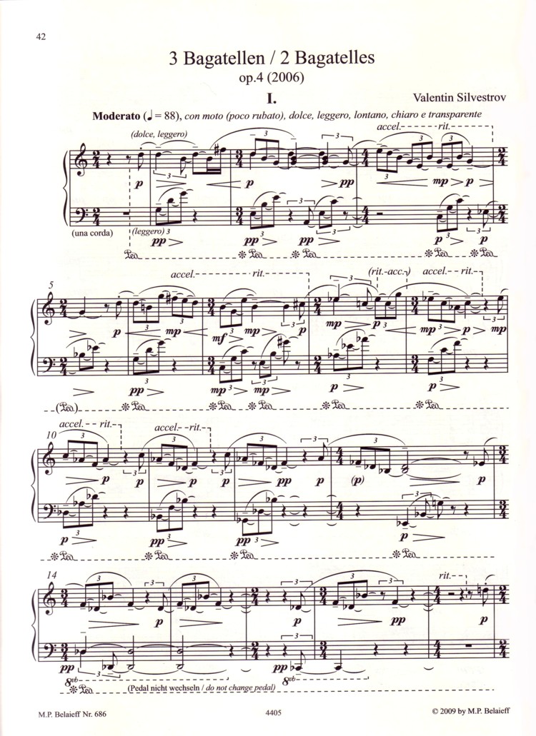 Anderes Coverbild Bagatellen op. 1 - 5