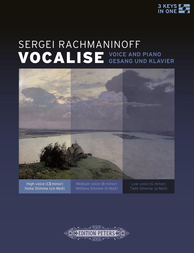Vorderes Coverbild Vokalise op. 34 Nr. 14 (für Gesang und Klavier)