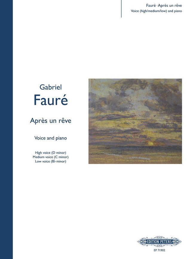Vorderes Coverbild Après un rêve (für Gesang und Klavier (1878)