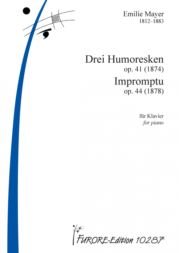 Vorderes Coverbild Drei Humoresken und Impromptu op. 41, 44