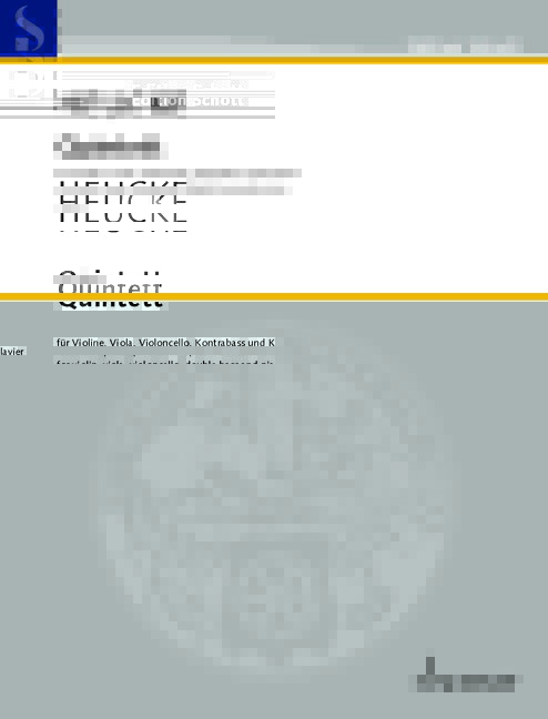 Anderes Coverbild Quintett op. 25 (1995)