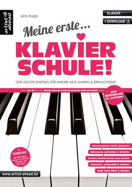 Vorderes Coverbild Meine erste Klavierschule! Band 1