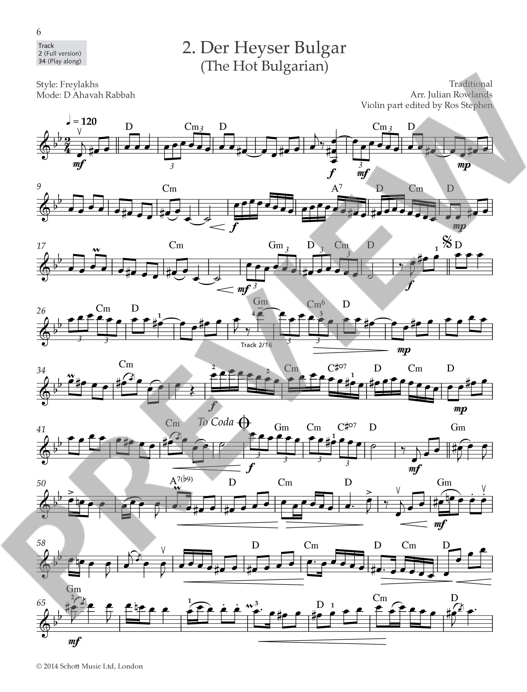 Anderes Coverbild Klezmer Fiddle Tunes