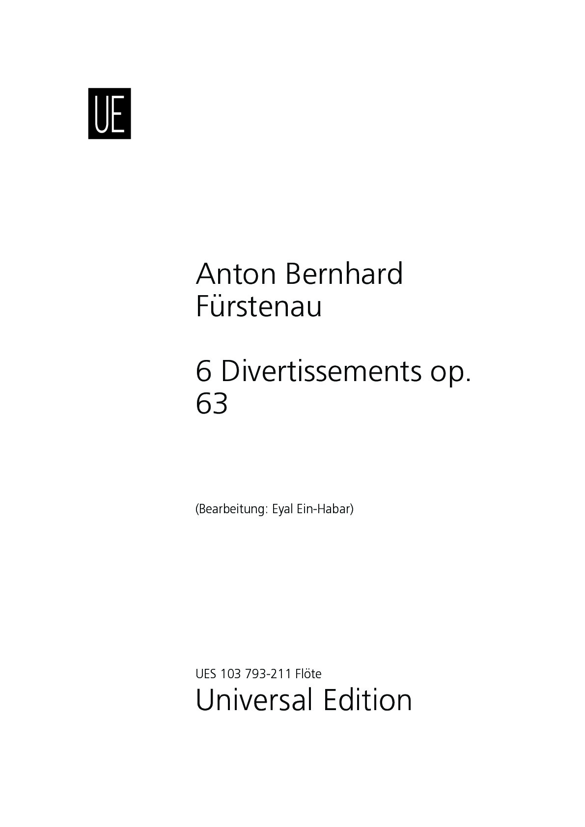 Anderes Coverbild Divertissements op. 63